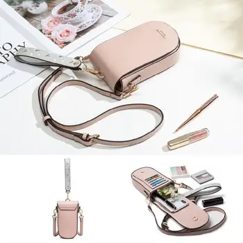 

Women Handbag Fashion Small Crossbody PU Leather Mini Messenger Bags Purse Multiple Card Slots Cellphone Bag Shoulder Bag Totes