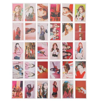 

30Pcs/Set Popular Stas BLACKPINK Album LOMO Cards K-POP New Fashion Self Made Paper Photo Card