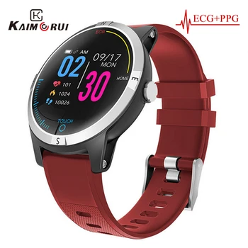 

2020 ECG PPG Smart Watch Men Heart Rate Blood Pressure Fitness Activity Sport Watch IP67 Waterproof Smartwatch For Android IOS