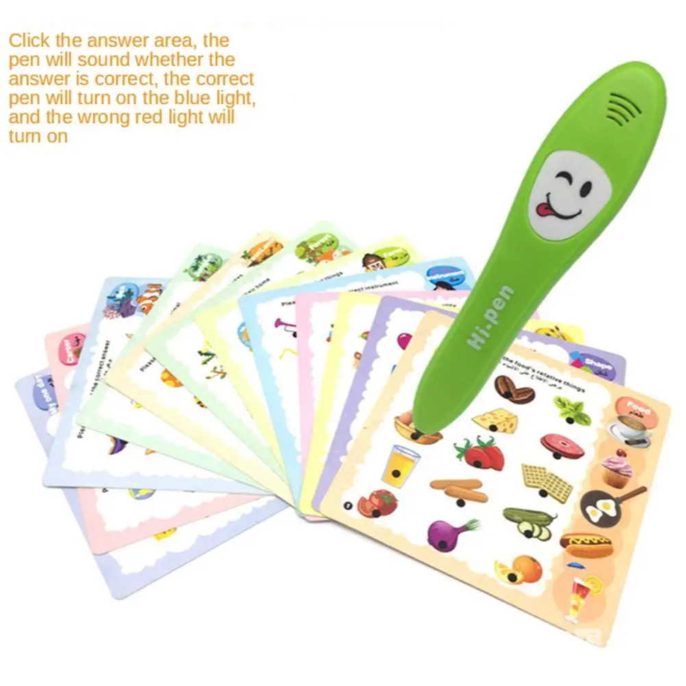 

Kindergarten Reading Set English Educational Interactive Pen Electric Learning Machine Early Education Toys For Kids Children
