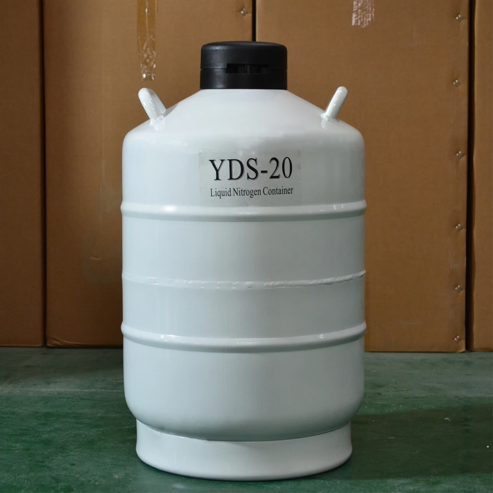 5-летняя гарантия контейнер yds 20 жидкого азота резервуар, Дьюар сосуд 20 газовый баллон для хранения фляга bull semen контейнер