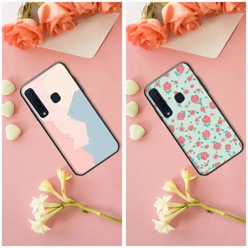 

Colorful Flower Phone Case Phone Case For Samsung Galaxy Case A51 Fundas Shell Samsung Note 8 9 1A71 12A30S 457Soft Cover