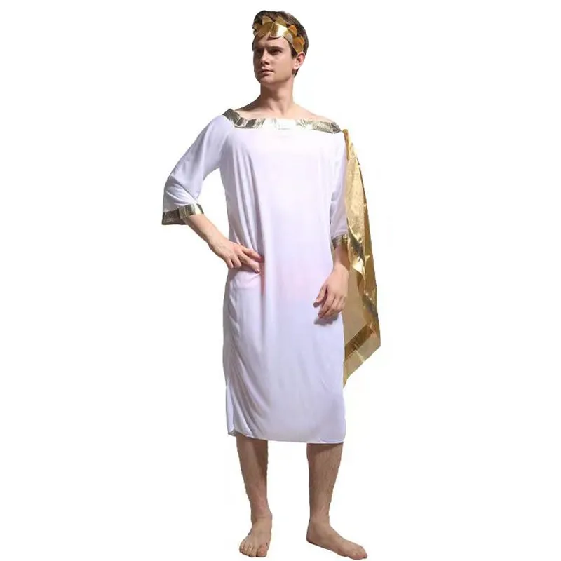 Мужские костюмы на Хэллоуин древние греческие боги Zeus взрослые король римского