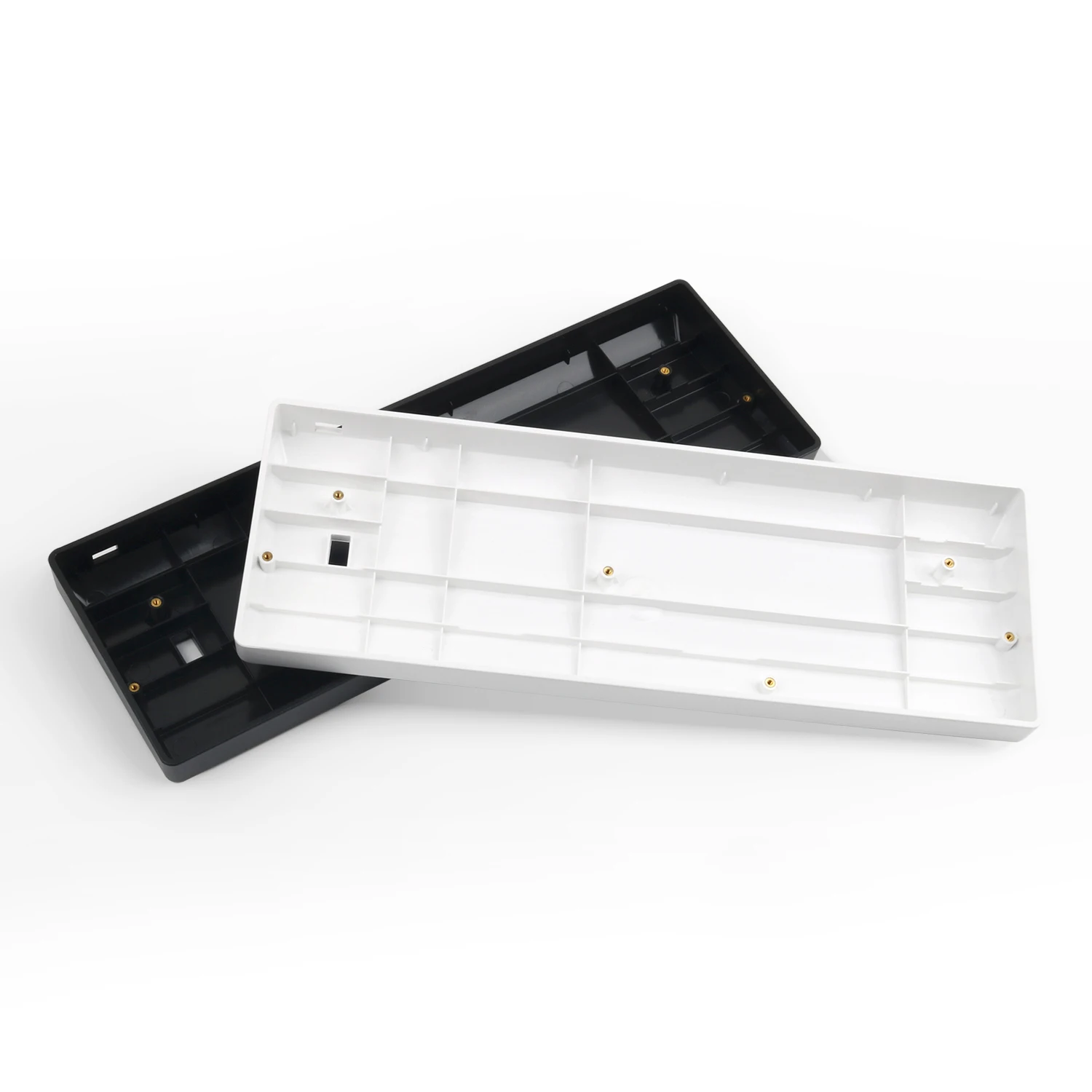 Компактная игровая клавиатура с пластиковой рамкой, черная/фиолетовая