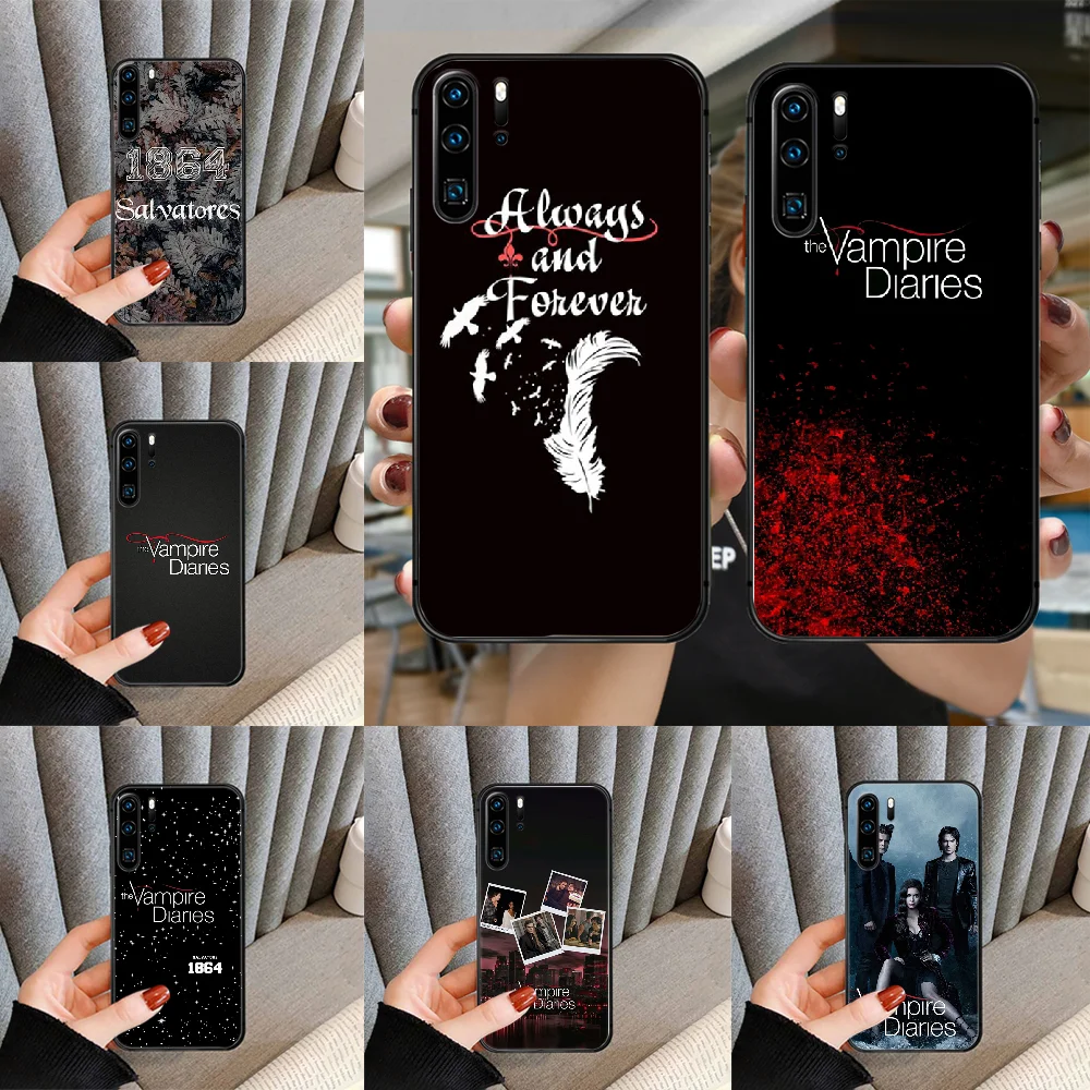 Чехол с изображением дневников вампира для телефона Huawei P Mate Smart 10 20 30 40 Lite Z 2019 Pro