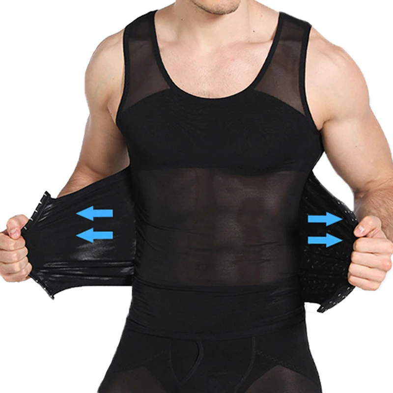 Slimming Belt Body Shaper Men Sauna Vest Waist Trainer faja reductora hombre  Compression Belly Underwear Men's Corset Sportsuit - AliExpress