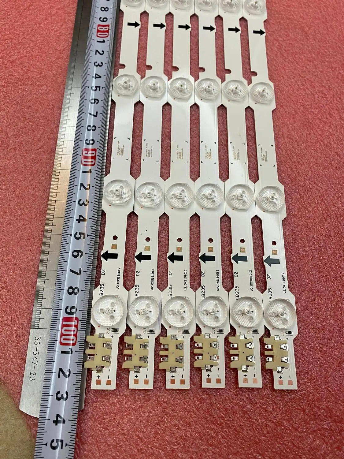 Luz de Fundo para Samsung Tira Conduzida Un50hu6950f Ue50hu7000 Bn96-32178a 32179a Duge-500dca 500dcb-r3 2020svs_uhd_50 12 Pcs Ue50hu6900 - Image 4