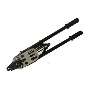 Best C50 Professional Manual Hog Ring Plier Gabion Fixing C Ring Nailer Stapler With 1600ocs Nails Nail Gun For Cages Fence Connect