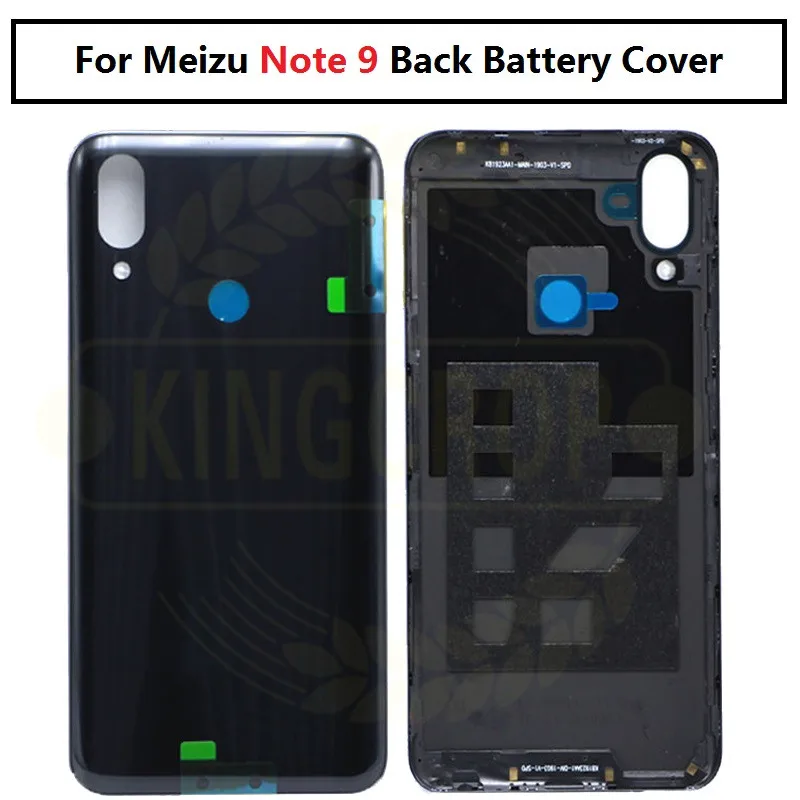 Для Meizu Note 9 задняя Батарея Корпус крышка чехол дверца-крышка запасная часть для