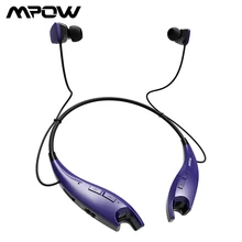Mpow Jaws Bluetooth 4.1 Earphone Wireless Handsfree Headphone With Noise Canceling Mic 13H Playing For iPhone Samsung Xiaomi 9