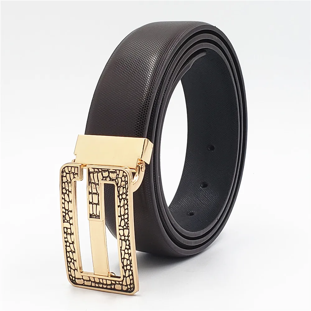 

2019 Designer Belts Men Genuine Leather Strap Women Fashion Waist Belt for Jeans Luxury Brand Cowhide Smooth Buckle Belt