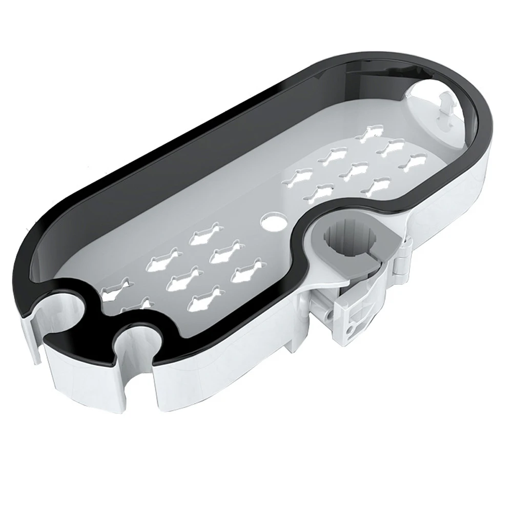 

Punch-free Tools Holder No Drilling Shower Tray Home Use Multifunctional Bathroom Shelf Storage Rack Removable Soap Dish