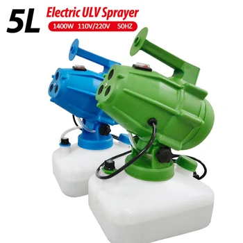 

5L ULV Fogger Electric Sprayer Cold Fogging Ultra-Low Volume Nebulizer Sterilizer For Virus-Disinfection Atomizer 110V/220V