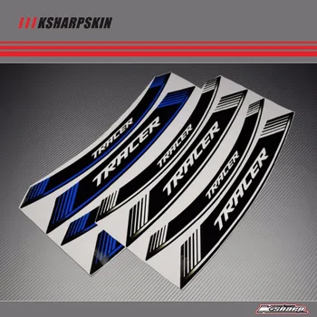 

8 X CUSTOM INNER RIM DECALS WHEEL STICKERS STRIPES STRIPS SPECIALS FIT YAMAHA TRACER 700 900 GT MT-07 MT-09