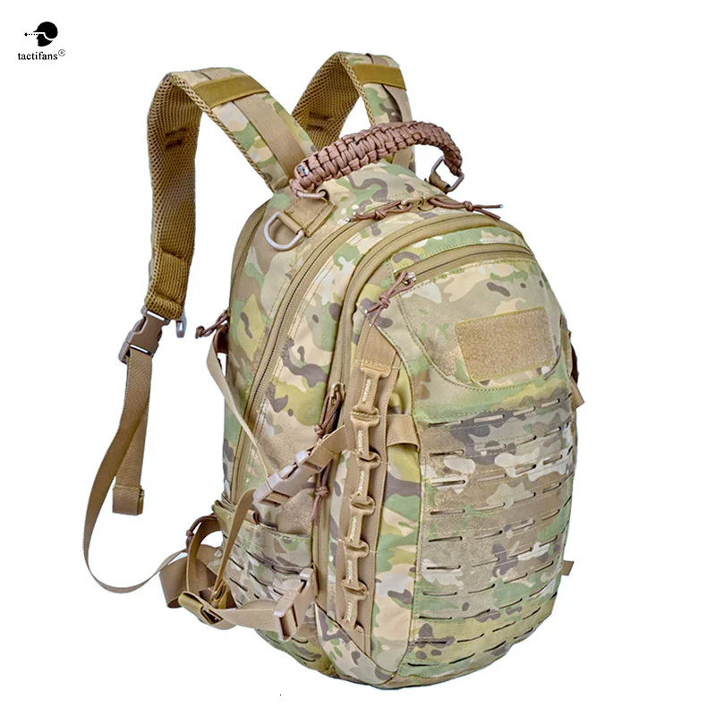 Тактический рюкзак лазерная резка Molle PALS сумка MultiCam 25L Спортивная Сумка военный рюкзак походные уличные сумки EDC Тактические шестерни