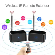 433MHz Wireless Audio Adapter Transmitter Receiver Remote Control IR Extender Repeater for DVD DVR IPTV pakite digital 2 4g design stb wireless a v audio video transmitter receiver ir remote control audio video ir extender pat 220