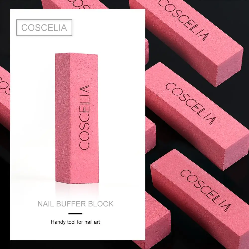 COSCELIA инструменты для дизайна ногтей шлифовальный буферный блок губка буферы