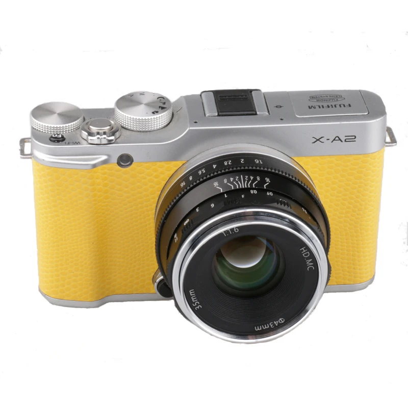 35mm F1.6 APS-C Multilayer Film Coating Mirrorless Camera Lens for Fujifilm XT3 XT100 XT20 Mirrorless Camera