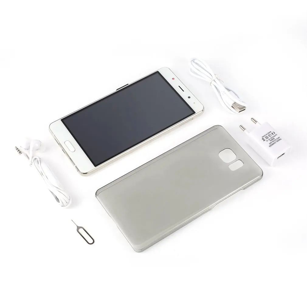 6 дюймов MTK6580 смартфон сотовый телефон для Android S8 поддержка Многоязычная двойная sim-карта двойной стандарт фронтальная камера 200 Вт