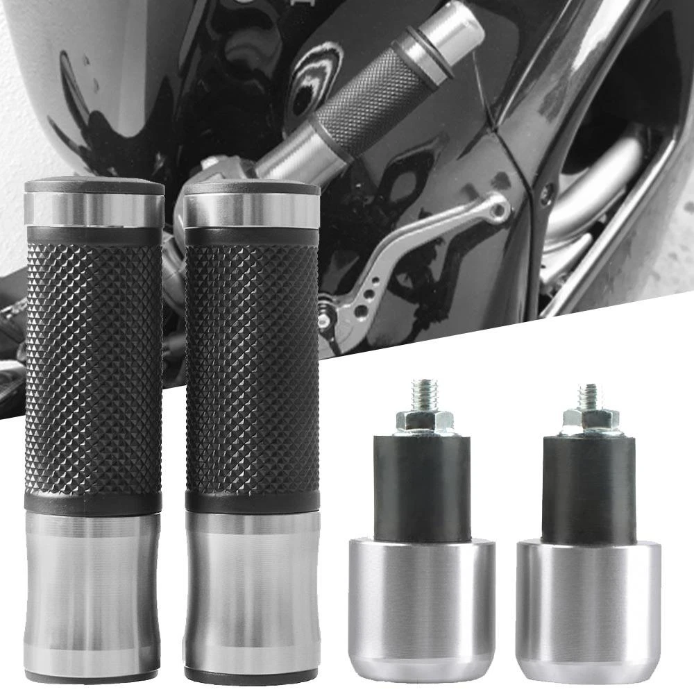 Motorcycle Cnc Handle Bar Ends Weight Handlebar Grips Cap Plug For Honda Cbf1000 Cbf 1000 A Vfr700 F2 Vf750s Sabre Vfr750 F R Grips Aliexpress