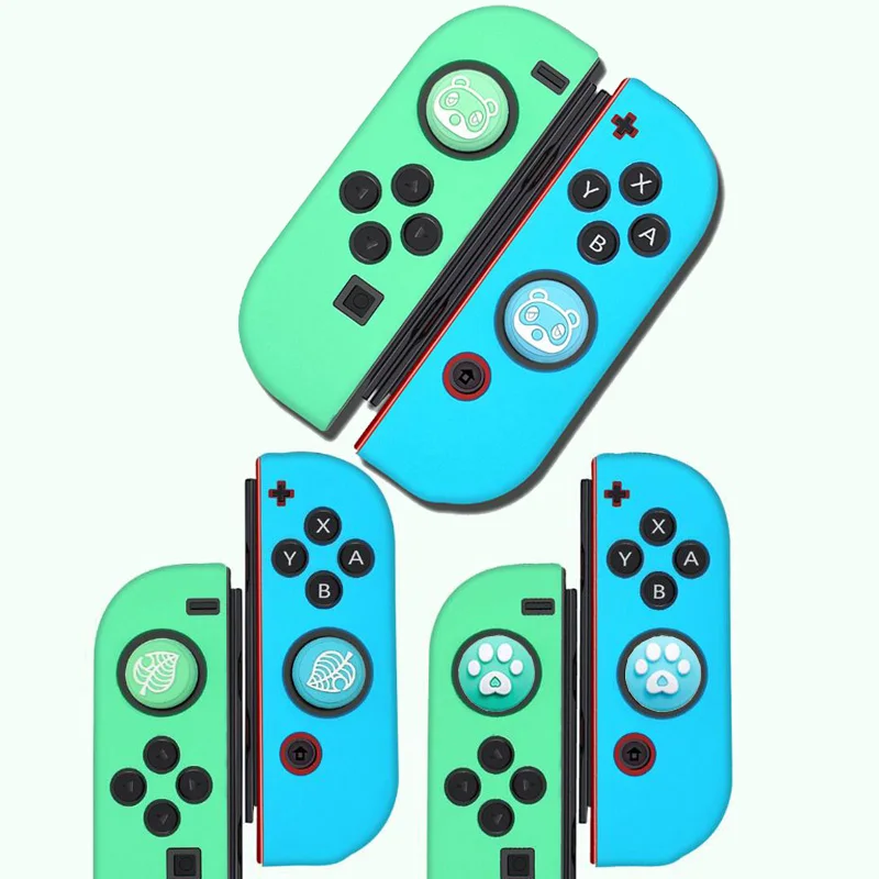Стик ручка Кепки джойстик защитный чехол из мягкой кожи Для Nintendo Switch NS Joy-Con Nintend