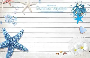 

Vinyl Custom Photography Prop Starfish Beach theme Photo Studio Background T19912-2126