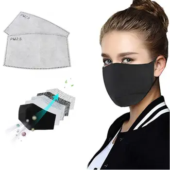 

kn95 Anti Pollution PM2.5 Mouth Mask Dust Respirator Washable Reusable Masks Cotton Unisex Mouth Muffle for Allergy/Asthma
