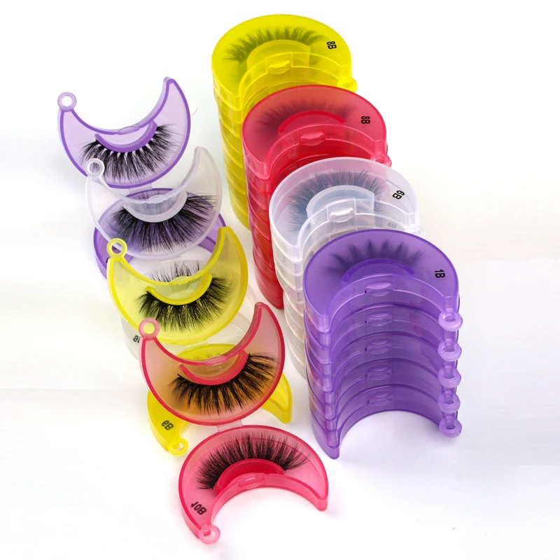 Wholesale Eyelash 10/20/30/50/100pcs 3d Mink Lashes Natural Mink