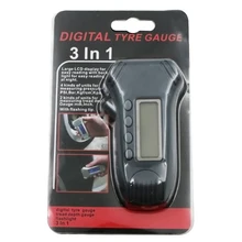3 в 1 датчик глубины протектора авто аксессуары портативный ЖК-дисплей прочный цифровой давление Многофункциональный тестер метр грузовик