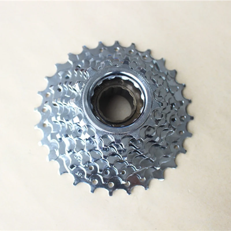 8 Speed Велосипед freewheel 13-32T 7 скоростей 8 скоростей горный велосипед кассета с резьбой Звездочка горный велосипед шоссейный велосипед freewheel винт - Цвет: 8 Speed