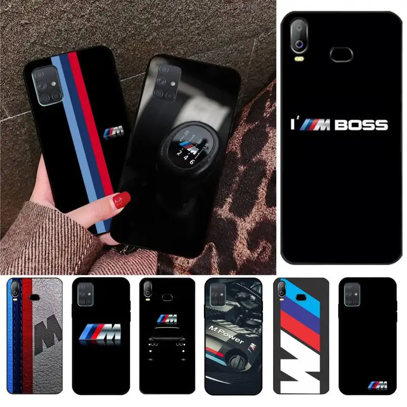 Лидер продаж Роскошный чехол для телефона BMW черный корпус Samsung Galaxy A01 A11 A31 A81 A10 A20