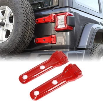 

Spare Tire Bracket Hinge Cover Trim for 2018-2019 Jeep Wrangler JL Car Accessories, Red