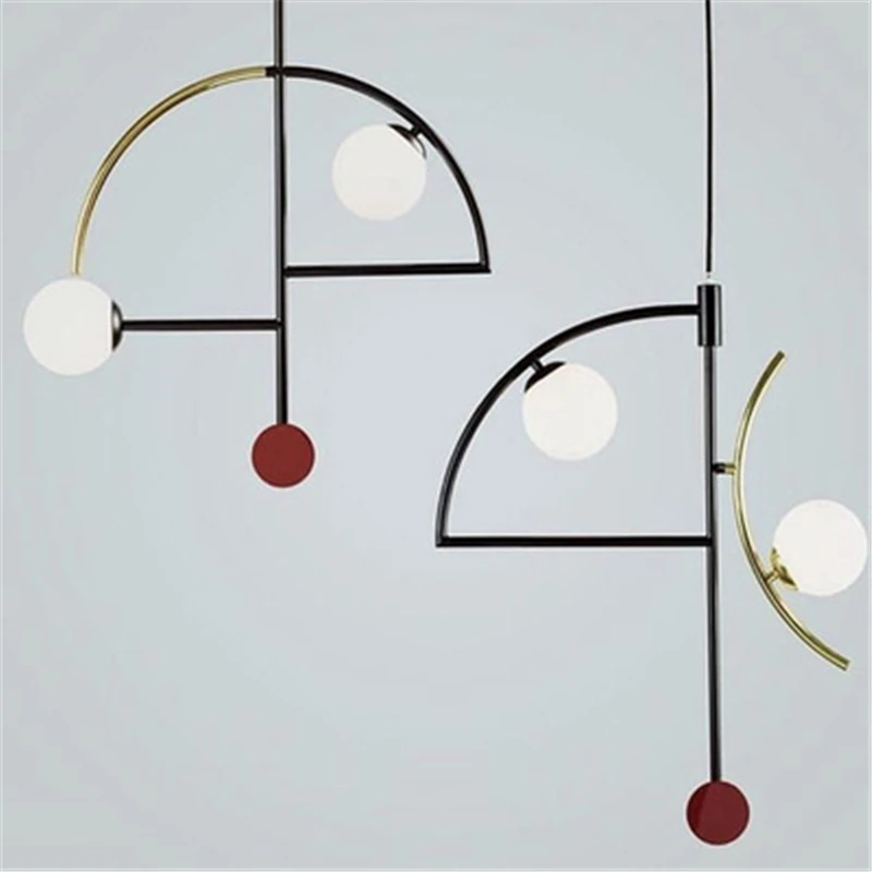 

Скандинавский постмодернизированный дизайн для гостиной, отеля, арт-деко, оригинальная креативная Люстра для отеля, бара, спальни, детской комнаты
