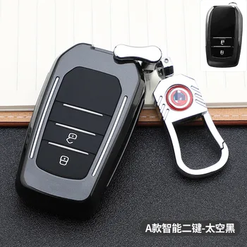 Portachiavi auto per Toyota Key cover per Chr Rav4 Auris Avensis Prius Aygo Camry Corolla Land Cruiser 200 Prado Crown Car key fob - Portachiavi auto per Toyota Key cover per Chr Rav4 Auris Avensis Prius Aygo Camry Corolla