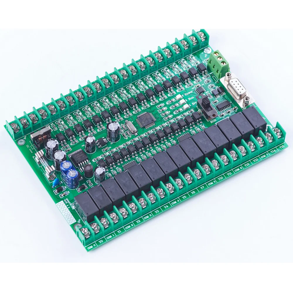 plc programmable logic controller single board plc FX2N 30MR online moniter plcSTM32 MCU 16 input 14 output