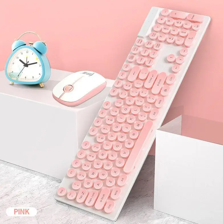 Wired Keyboard Mechanical Gaming Portable USB Keyboards Mouse Suit Backlit Keyboard Touch Mouse Set