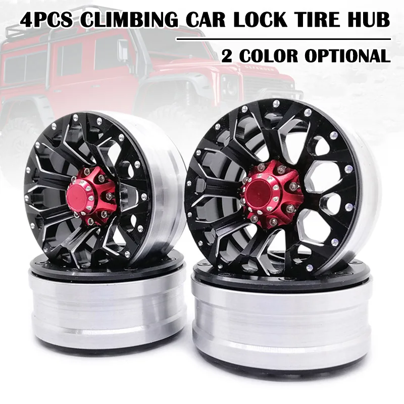 

Hot Sale Wheel Hub Kit for 1:10 Climbing Car D90 SCX10 CC01 TRX4 1.9In RC Car