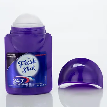 

50ml Ball Body Lotion Antiperspirant stick Underarm Deodorant Roll on Bottle Fragrance Smooth Dry Pheromone Refreshing TC11Z1