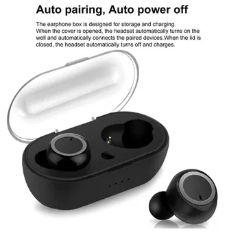 

ZEBLAZE Bluetooth Stereo Earphone Wireless Sport IPX7 Waterproof Touch Earbuds Headset Battery Charge Case Bluetooth Earphone