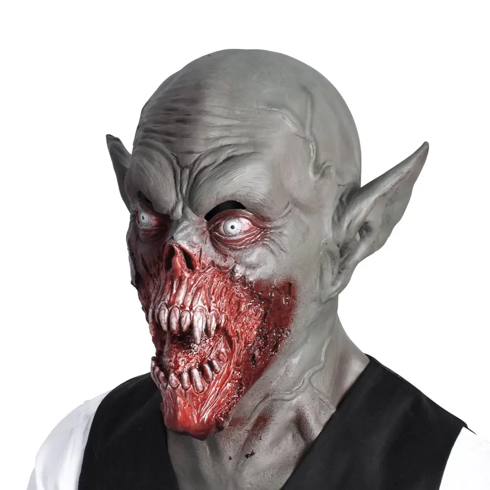 xixuegui03mascarello party mask halloween mask scary mask skull face mask led mask silicone mask latex mask purge mask realistic mascara glowing for women man kids costume