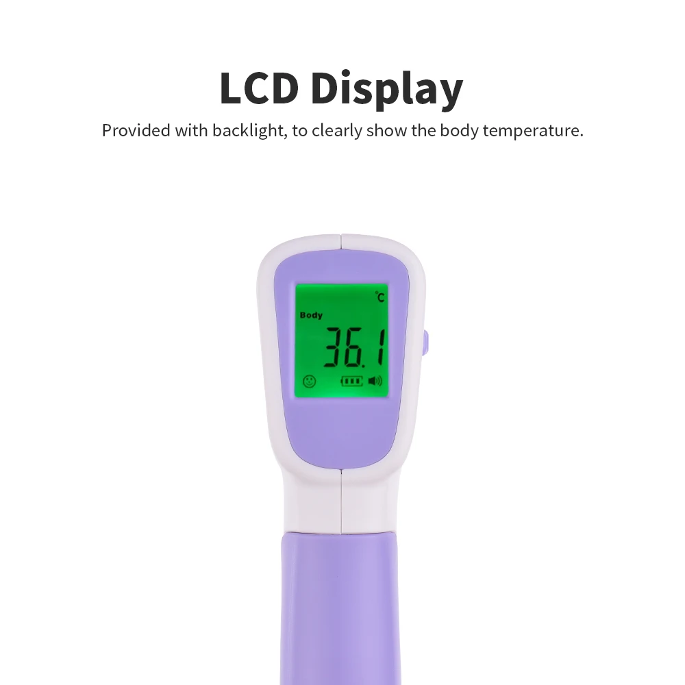 Термометр цифровой с ЖК дисплеем измеритель температуры и влажности в