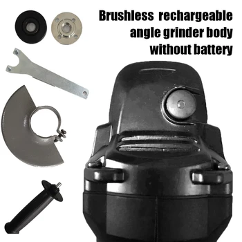 

100mm 18V Brushless Wireless Impact Angle Grinder Head Tools Kit Without Battery Adapt To 18V Makita Power Tools