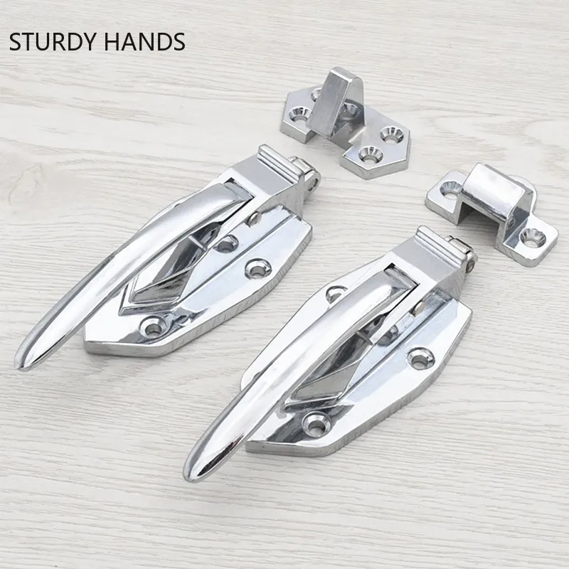 Oven Steam Cabinet Door Handle Cold Storage Freezer Flat Door Lock Buckle Electric Mechanical Equipment Hardware Accessories