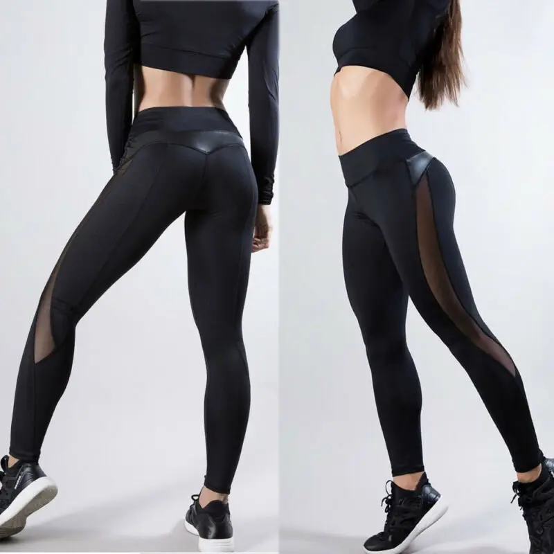Ladies High Waisted GYM Joggers Sports Fitness Seamless Leggings Yoga Pants for Women Girls Energy Tights Trainning Wear
