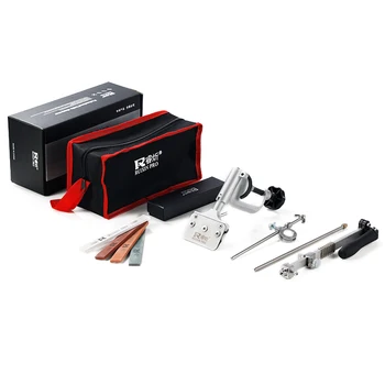 

Portable Cutter Sharpener Professional Stainless Steel Kitchen Sharpening System Tools Fix-angle Whetstone Grinder Machine