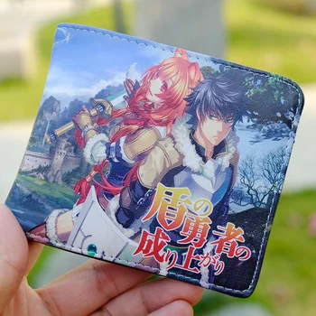 

The Rising of the Shield Hero Coin PU Leather Wallet Purse Bag Holder Layer Leather Cool Hot