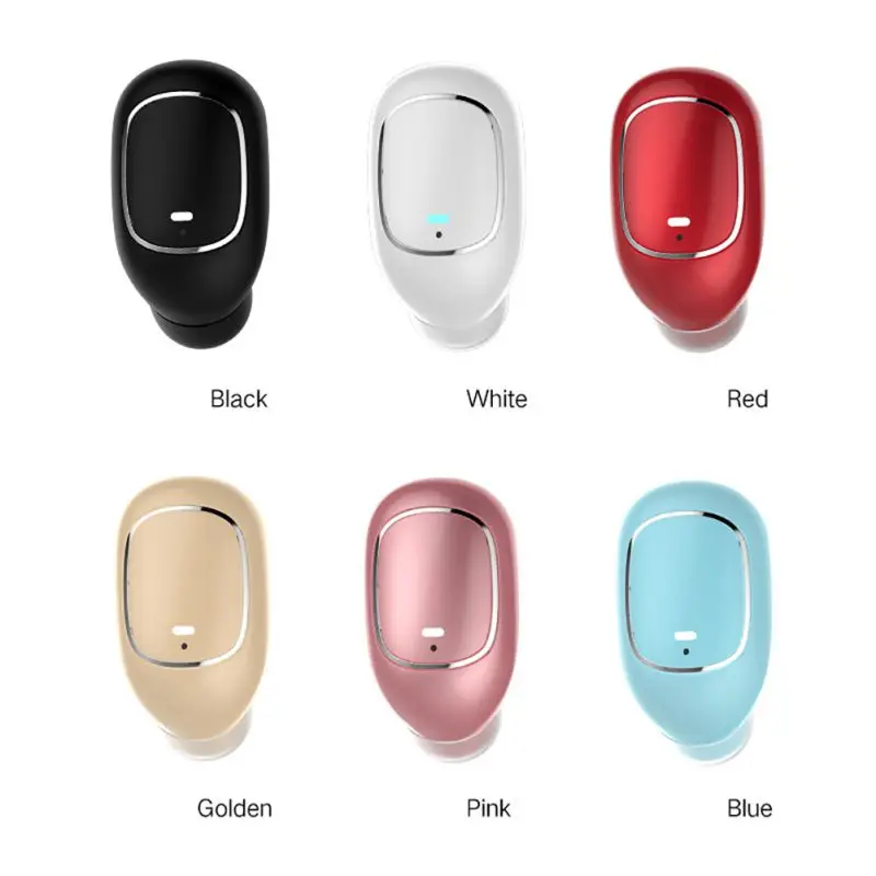 Невидимый наушник Mini Bluetooth 4,1 портативный наушник для телефона в ухо моно маленькие стерео наушники Беспроводная bluetooth-гарнитура