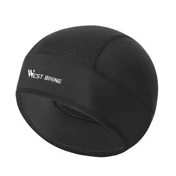 

WEST BIKING Men Women Bike Soft Breathable Windproof Beanie Hat Under Hood Helmet Cap Headwear Headgear Cycling Clothings