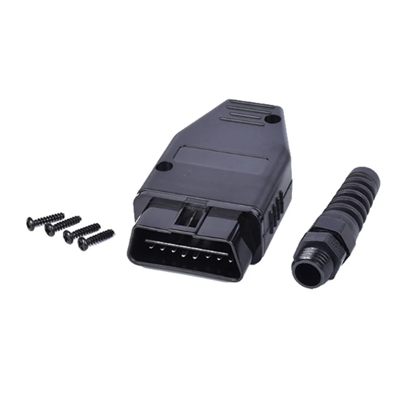 16PIN OBD2 Открыть Кабель OBD Мэл основа 30 см мужской открытое FEMAEL корпус 16 PIN OBDII
