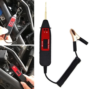 

ADigital Voltage Lamp Tester Car Circuit Voltage Tracker Car Auto Circuit Detector Troubleshoot circuit cable